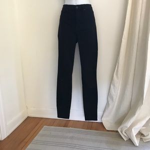 JCREW slim stretch black denim